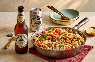 Seafood linguine