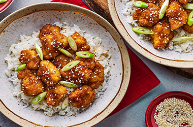 Crispy honey garlic chicken