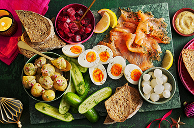 Scandi-style platter