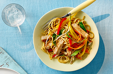 Simple noodle stir fry