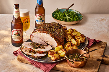 Slow-roasted Tuscan pork