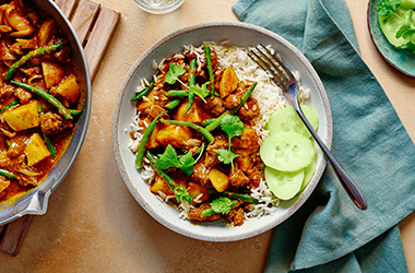 Leftover roast beef rendang