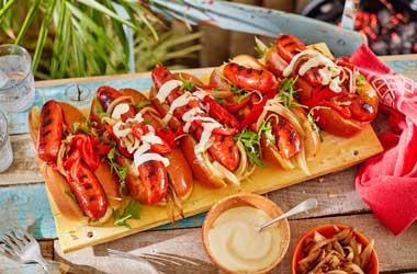 Spicy hot dogs