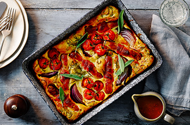 Toad-in-the-hole for 2