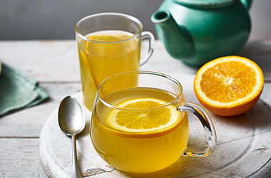 Toasted barley and honey tea