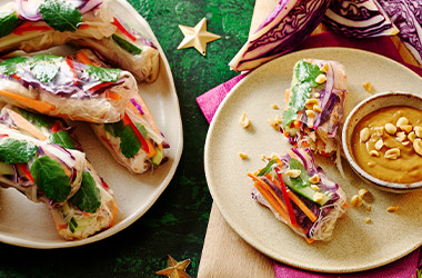 Turkey winter rolls
