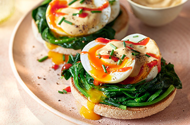 Turkish eggs Benedict