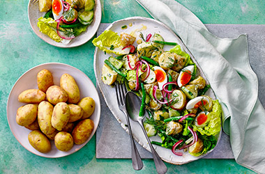 Ultimate new potato salad