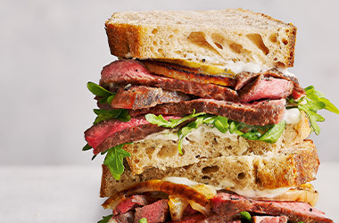 Ultimate steak sandwich