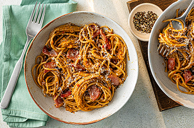 Secret veg carbonara