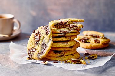 Vegan chocolate chip cookies