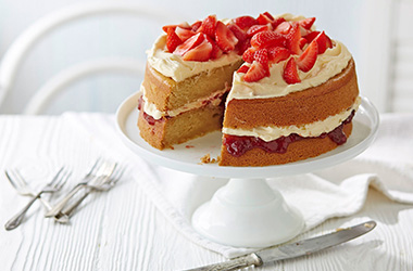 Vegan Victoria sponge