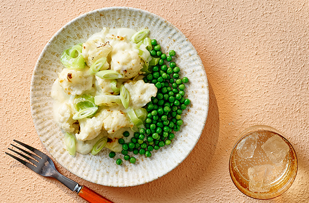 Friday: Cauliflower and leek cheese 
