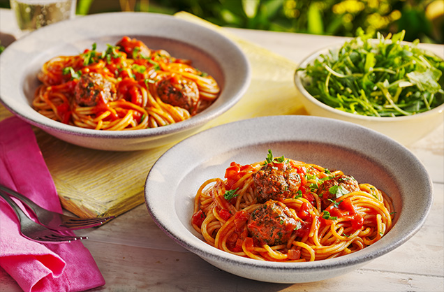 Wednesday: Albondigas spaghetti