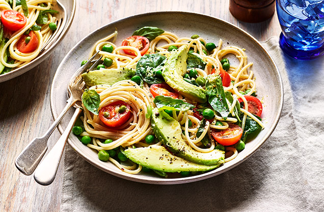 Thursday: Creamy avocado pasta