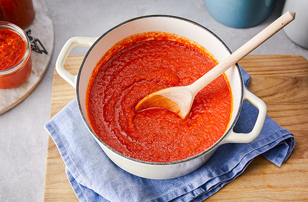 Batch-cook tomato sauce recipe