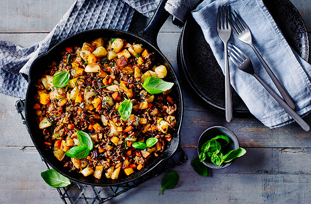 Friday: Bolognese hash