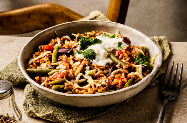 Wednesday: Brazilian-style beef with rice