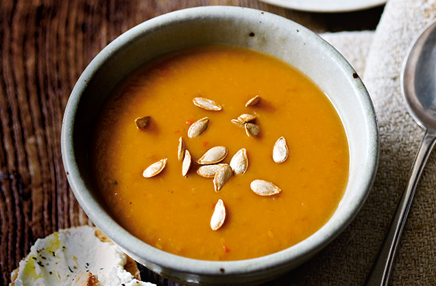 Wednesday: Butternut, chilli and cumin soup