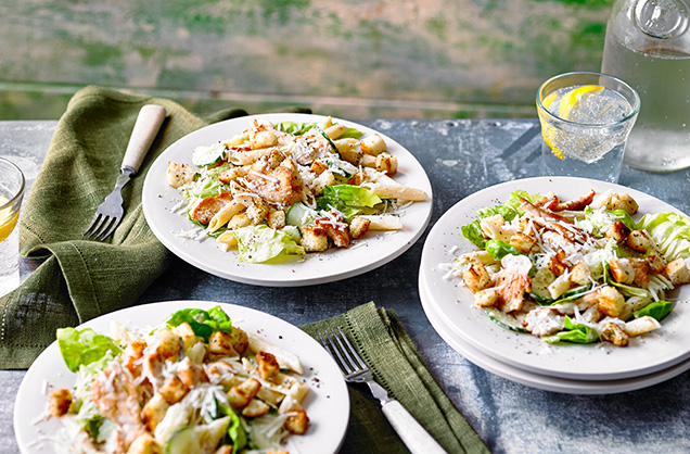 Tuesday: Caesar pasta salad