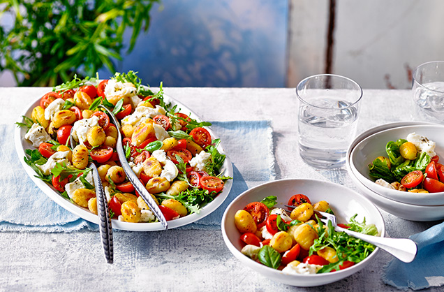 Thursday: Caprese gnocchi salad