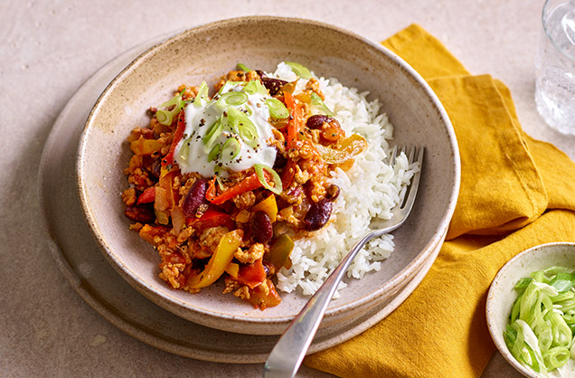 Thursday: Chicken chilli