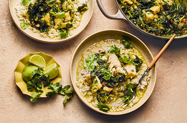 Friday: Coconut fish curry