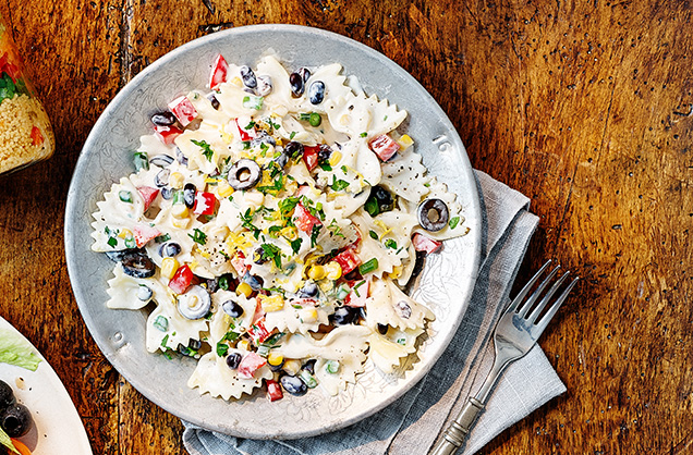 Wednesday: Creamy confetti pasta salad