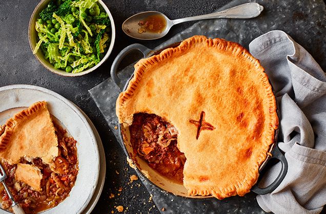 Friday: Corned beef pie