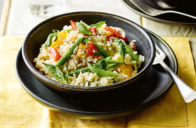 Thursday: Creamy pepper pilaf