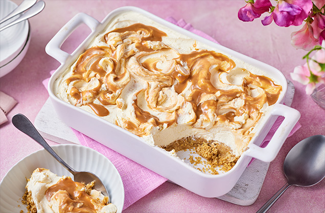 Dulce de leche sharing cheesecake