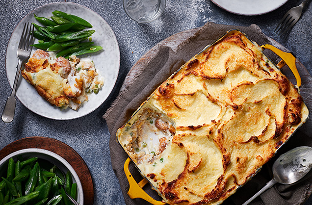 Tuesday: Fish finger pie