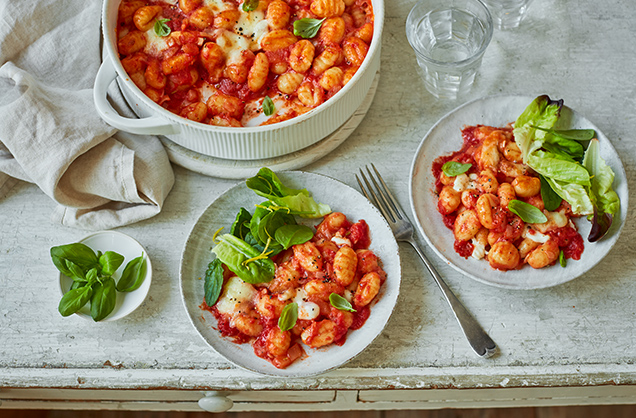 Wednesday: Mediterranean gnocchi bake