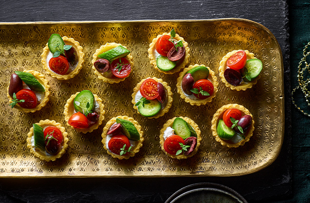Make-ahead canapés