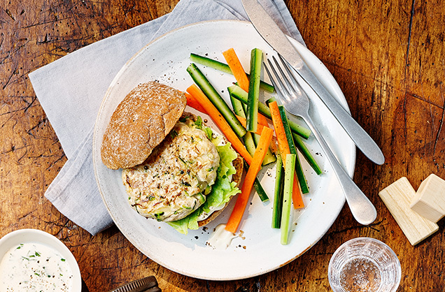 Friday: Hidden veg turkey burgers