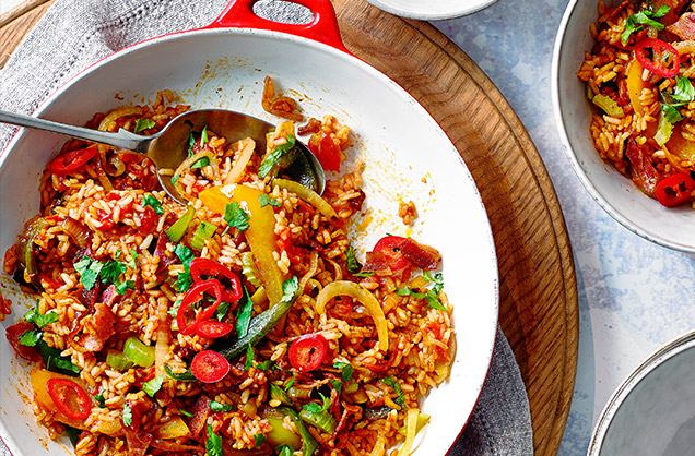 Wednesday: One-pan Mexican-style spiced rice