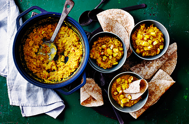 Thursday: Parsnip dhal