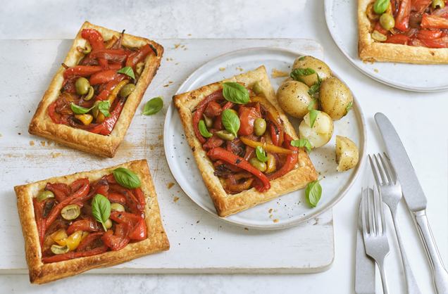 Thursday: Peperonata tarts