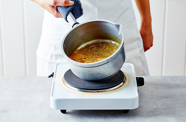 Making the toffee