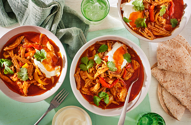 Indian-inspired pulled pork