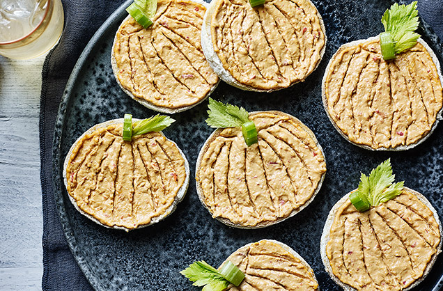 Halloween English muffins