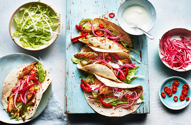 Friday: Quick chicken tacos