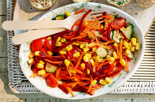 Rainbow salad