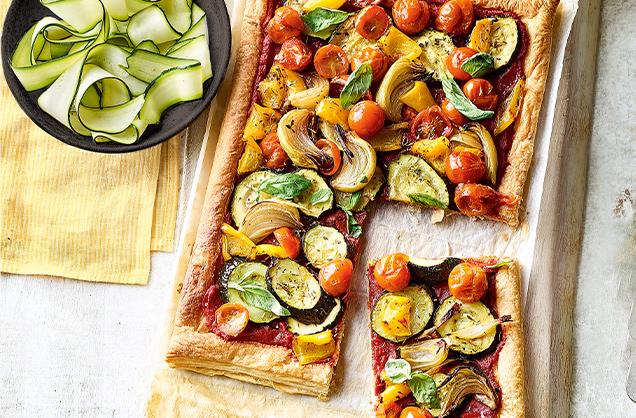 Friday: Ratatouille tart