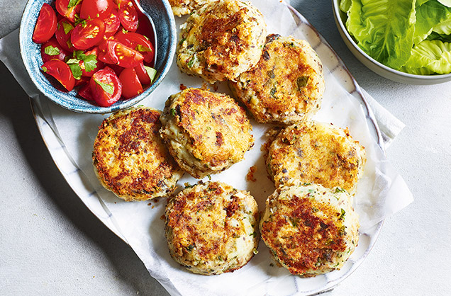 Friday: Sardine fishcakes