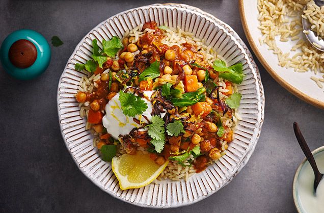 Tuesday: Spiced chickpea stew