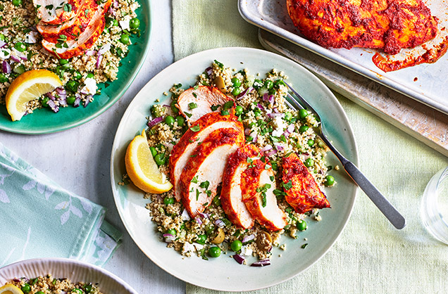 Wednesday: Spicy chicken and couscous salad