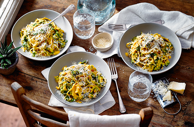 Wednesday: Sweet potato spaghetti