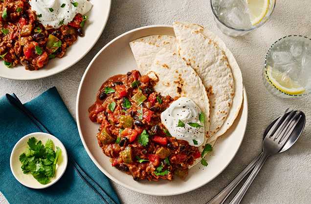 Chipotle beef chilli