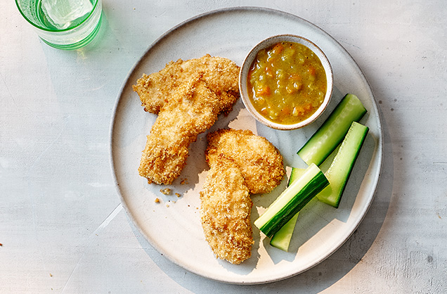 Monday: Chicken katsu dippers